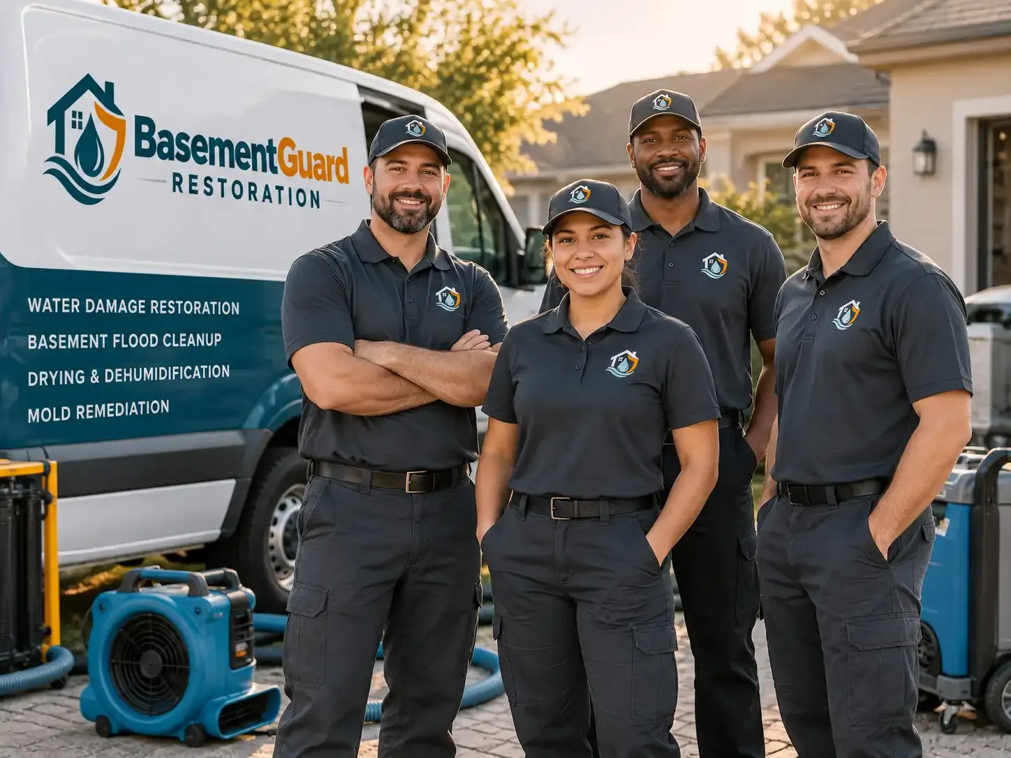 Basement Water Damage Restoration company in Moran, MI